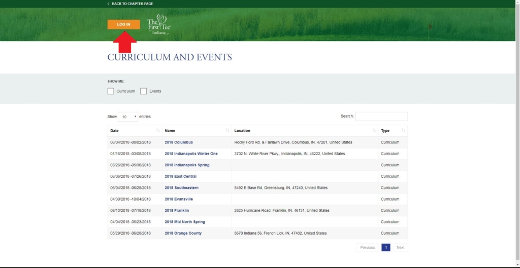 RegistrationSteps 2 First Tee Indiana